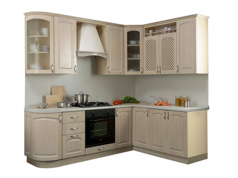 кухонный гарнитур угловой массив люкс в Нижневартовске