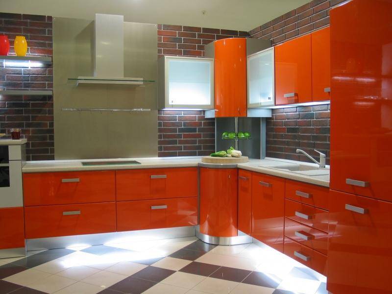 кухонный гарнитур угловой терраса в Нижневартовске