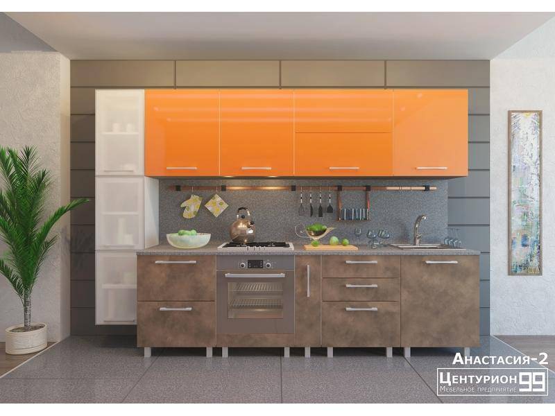 кухонный гарнитур прямой анастасия 2 в Нижневартовске
