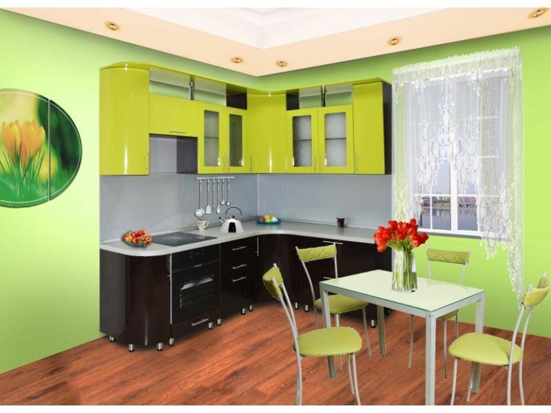 угловая кухня модерн 16 в Нижневартовске