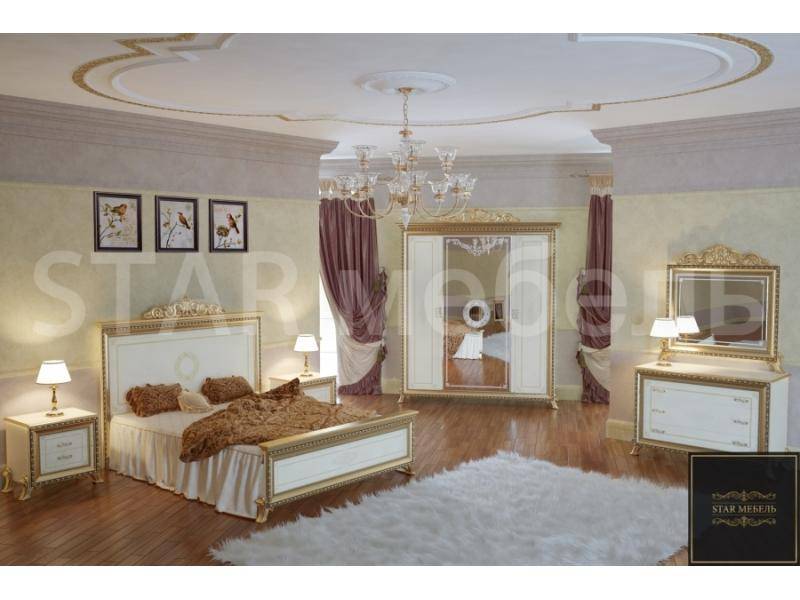 спальня luxe слоновая кость 22 в Нижневартовске