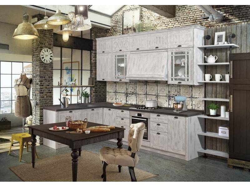кухня угловая loft винтаж в Нижневартовске