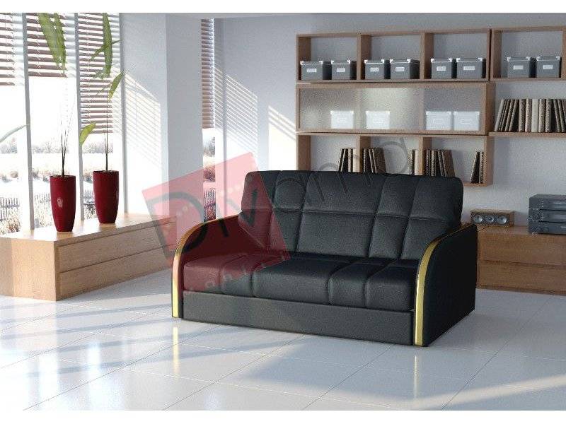 диван черный пуйл в Нижневартовске