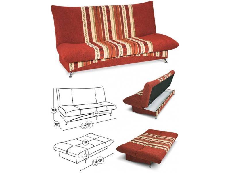 диван прямой лагуна оазис в Нижневартовске