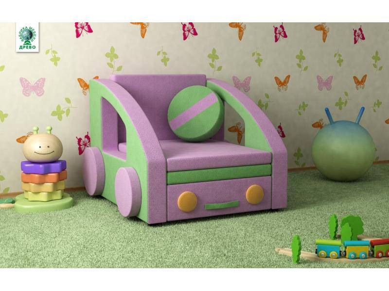 диван детский машинка в Нижневартовске
