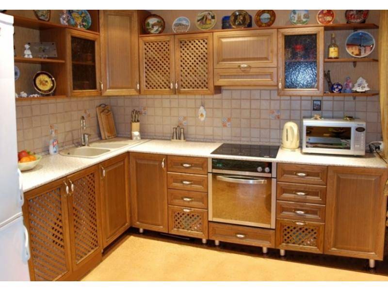 кухня с фасадами массив дуба в Нижневартовске