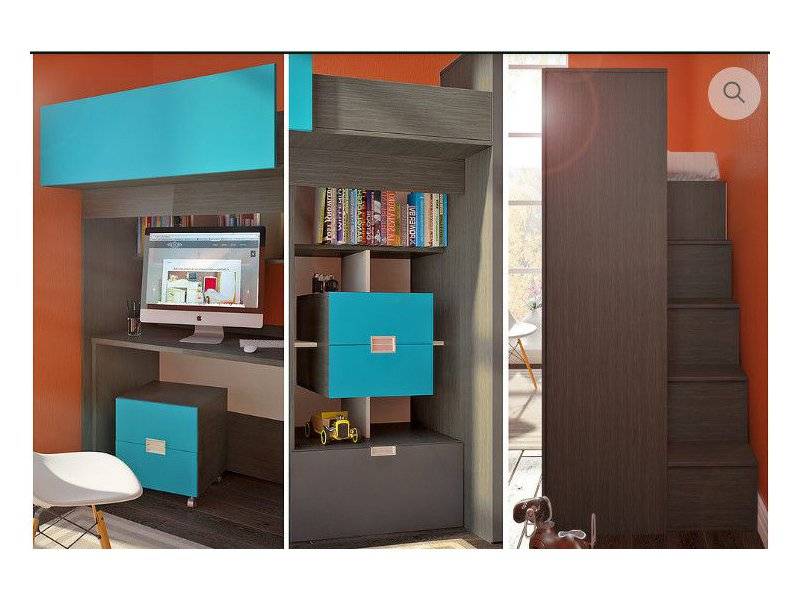 кровать-чердак большой ники-03 в Нижневартовске