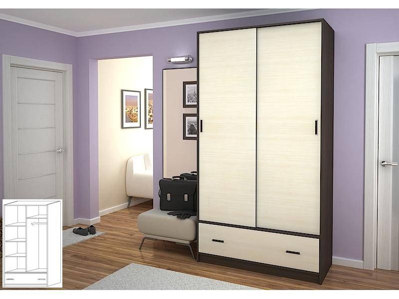 шкаф-купе с ящиком бася в Нижневартовске