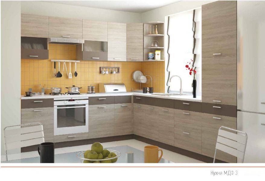 кухня мдф 3 в Нижневартовске