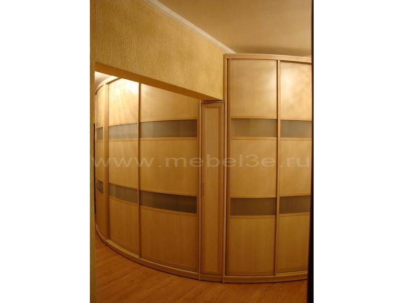 полукруглый шкаф-купе в Нижневартовске