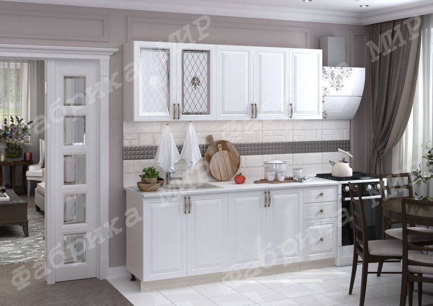 кухня прямая елена 2.0 м в Нижневартовске