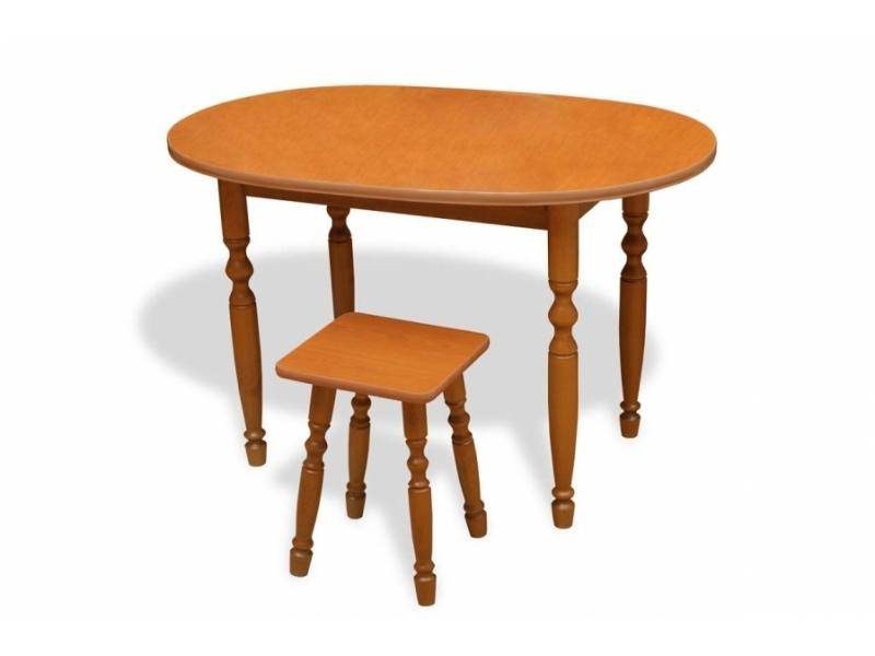 стол овальный фигурные ноги в Нижневартовске