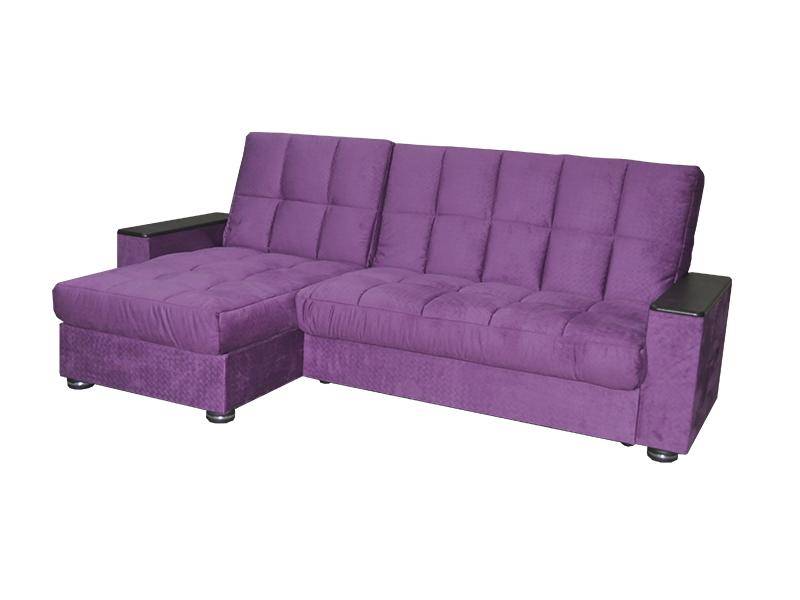фиолетовый угловой диван-кровать финка 10 в Нижневартовске