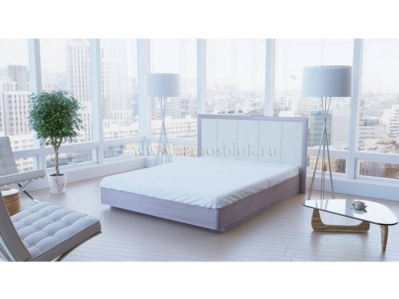 кровать белая моника в Нижневартовске