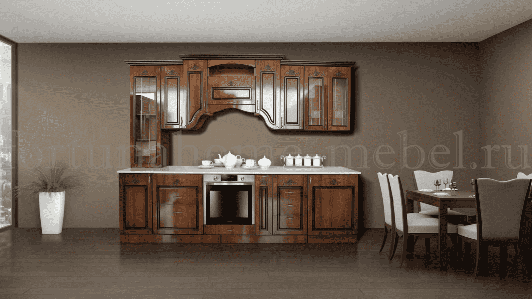 прямая классическая кухня roza в Нижневартовске