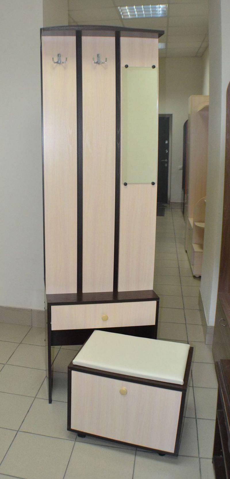 прихожая соло венге/дуб выбеленный в Нижневартовске