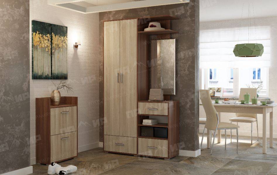 прихожая пв-8 + обувница 2с в Нижневартовске