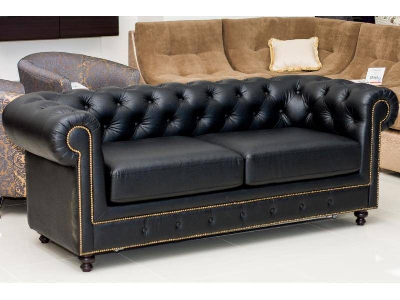 красивый черный диван плаза 2 в Нижневартовске