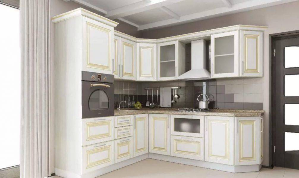 угловая кухня классика из мдф в Нижневартовске