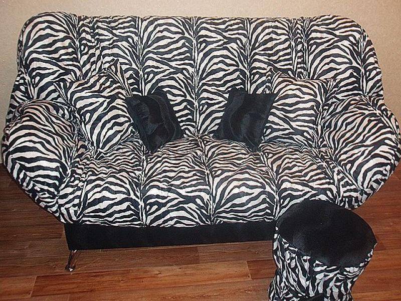 диван прямой бриз зебра в Нижневартовске