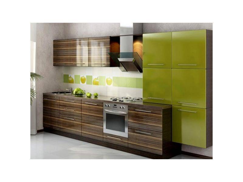 кухня с фасадом мдф пластик 2 в Нижневартовске