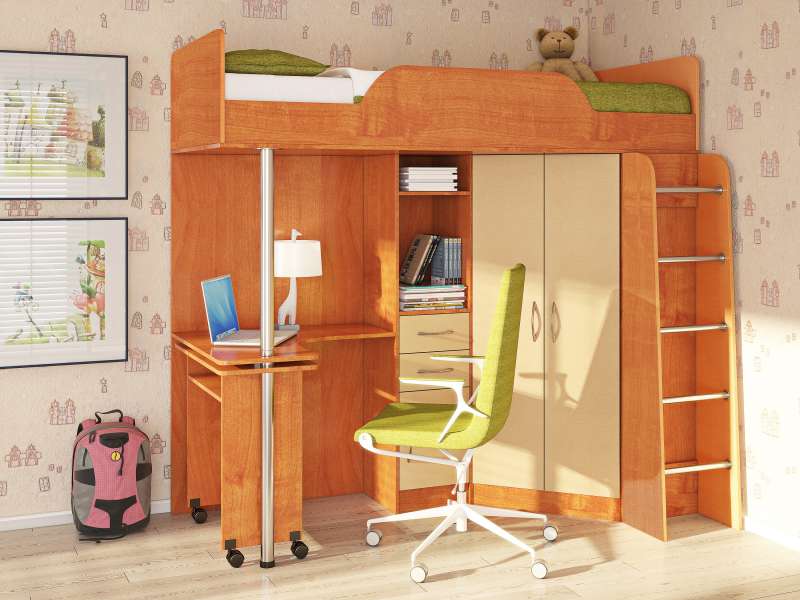 детская кровать-чердак колизей 1 в Нижневартовске