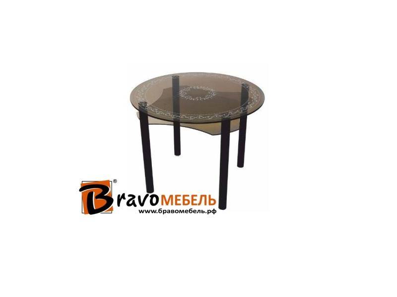 стол со стеклянной столешницей флоренция мускат в Нижневартовске