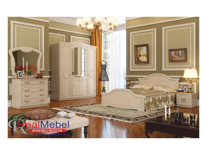 спальня в классическом стиле verona в Нижневартовске