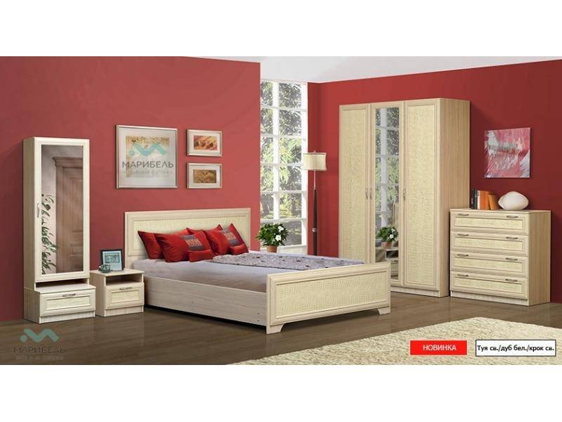 светлая спальня ивушка 7 в Нижневартовске