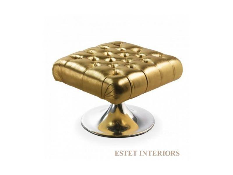 золотой пуф на ножке в Нижневартовске