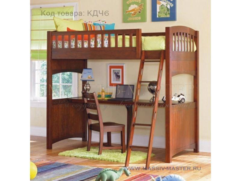 кровать-чердак с рабочим местом кдч 6 в Нижневартовске