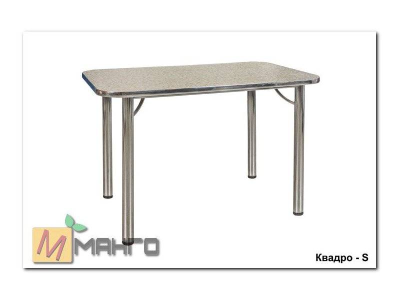 хромированный стол квадро s в Нижневартовске