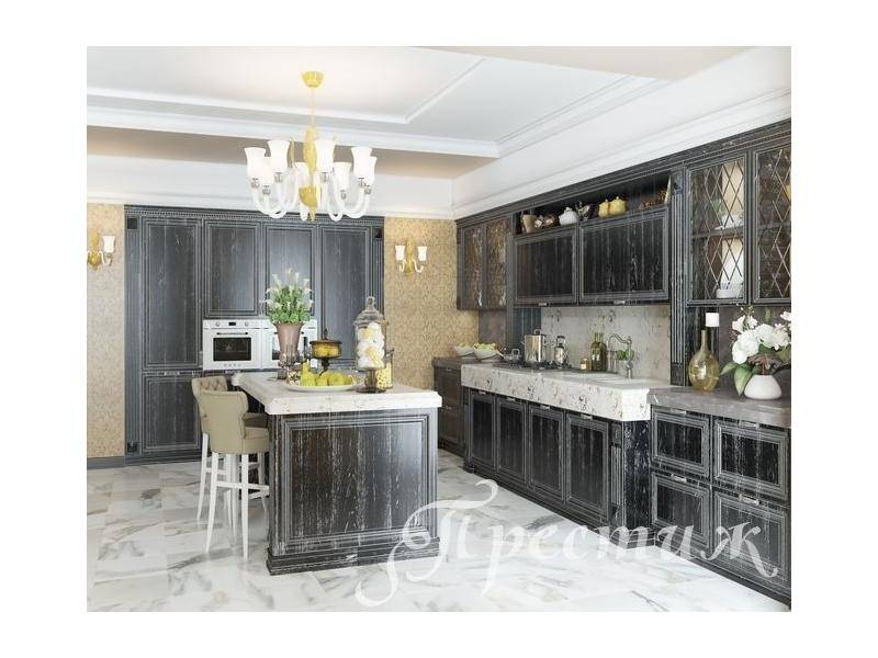 кухня из массива дерева domenica в Нижневартовске