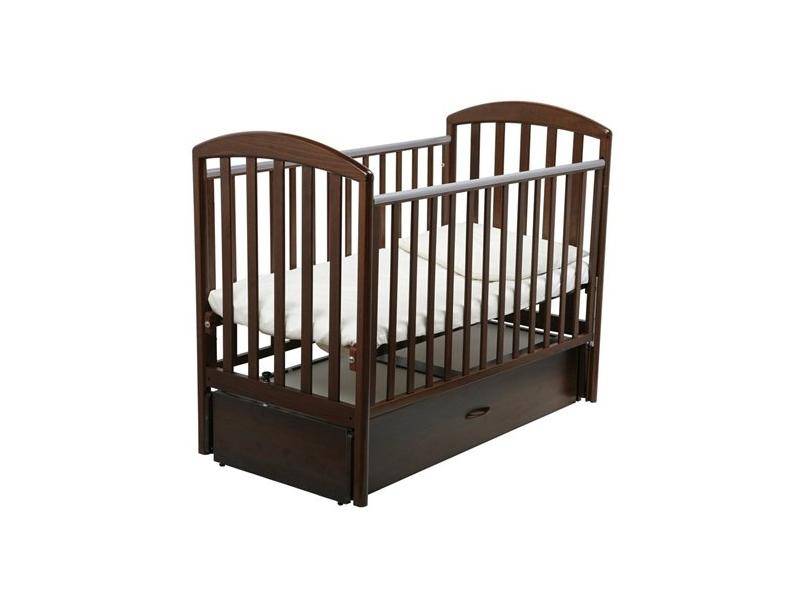 детская кроватка-маятник papaloni джованни 120x60см в Нижневартовске