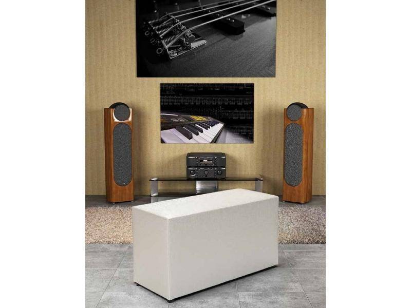 белый прямоугольный пуф potenza в Нижневартовске