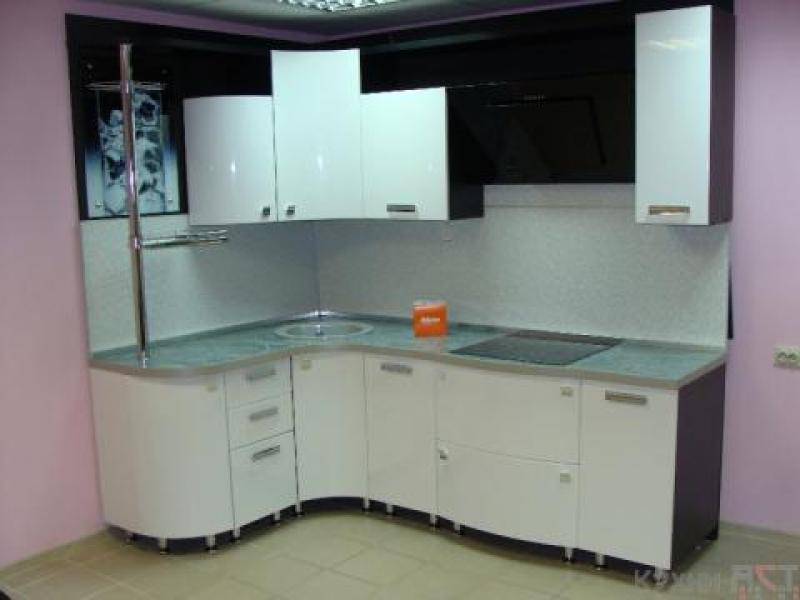 кухонный гарнитур угловой белая вьюга в Нижневартовске