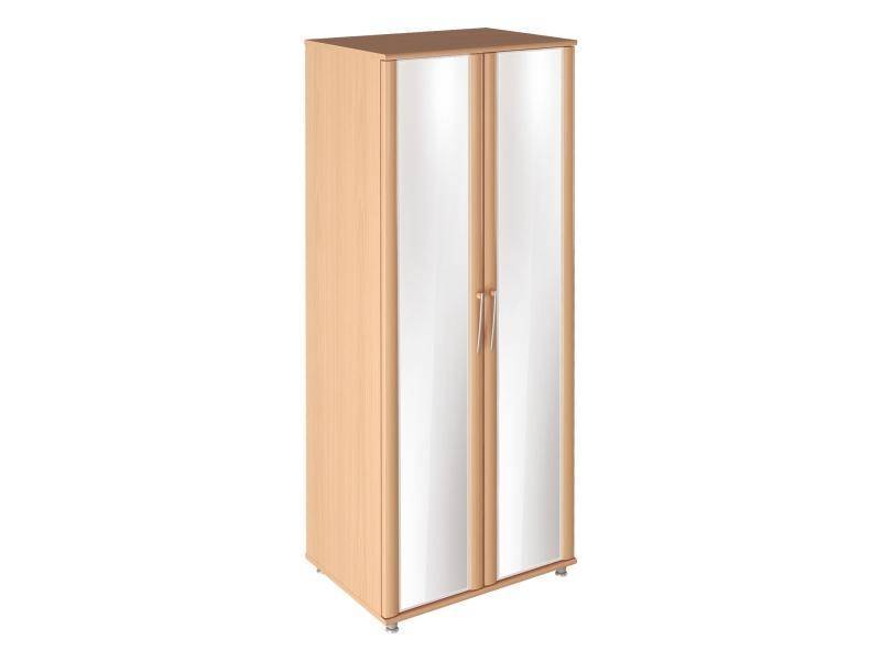 шкаф двухстворчатый с зеркалами (коллекция милан) в Нижневартовске