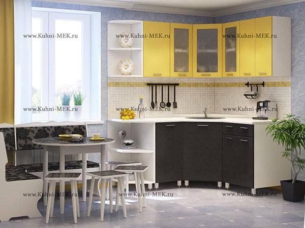 кухня угловая надежда-22-мыло в Нижневартовске