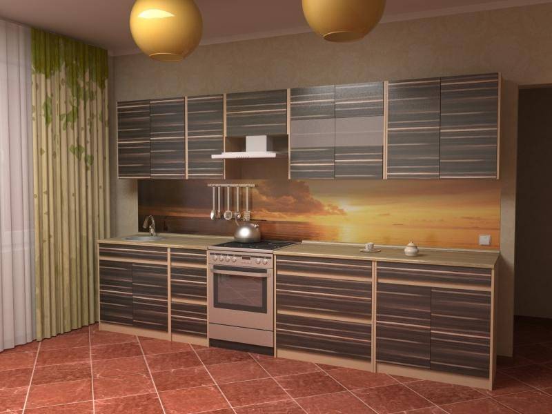 кухня прямая токио комплектация 9 в Нижневартовске