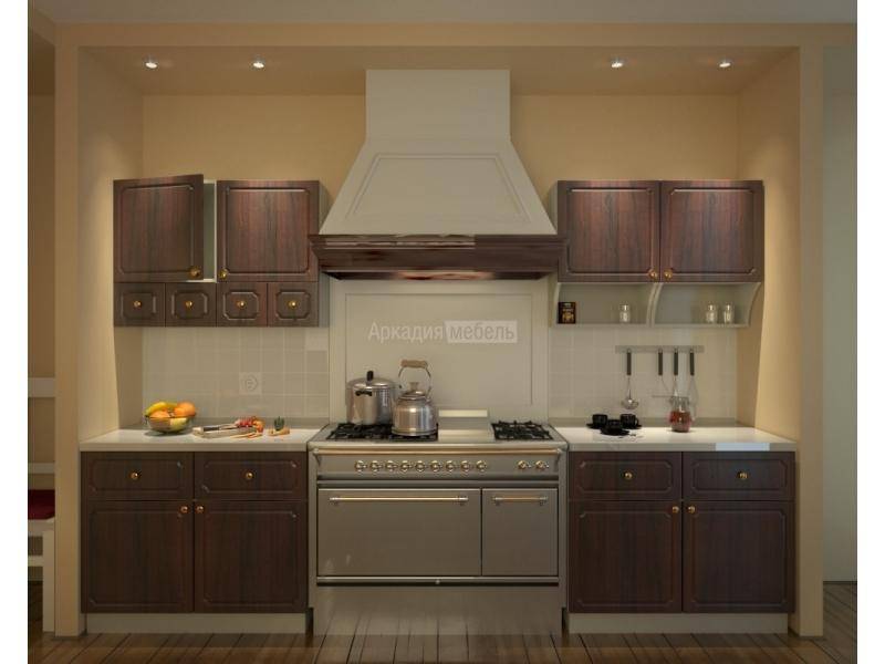 кухня кантри 2 с фасадами пвх пленка в Нижневартовске