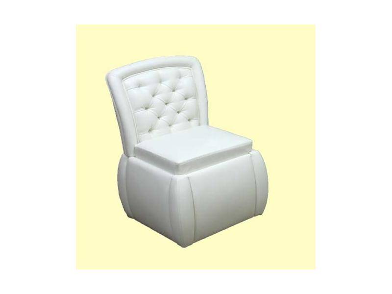 белый пуф со спинкой в Нижневартовске