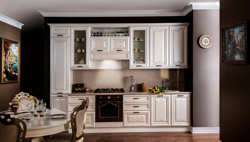 белая кухня виттория люкс в Нижневартовске