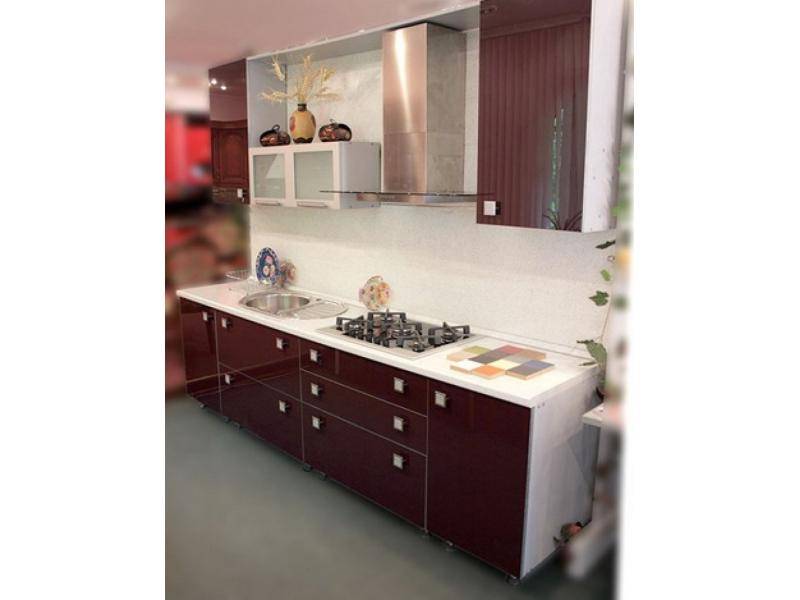 кухня прямая визит акрил в Нижневартовске