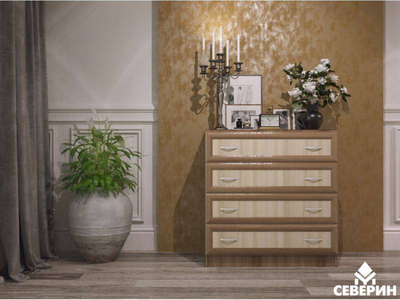 комод лдсп 4 ящика в Нижневартовске