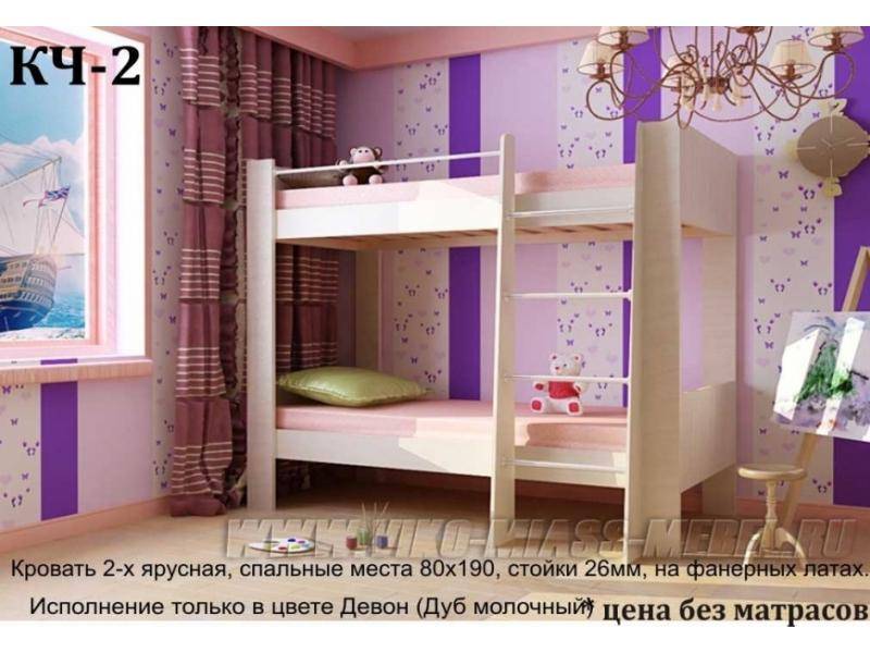 кровать двухъярусная кч-2 в Нижневартовске