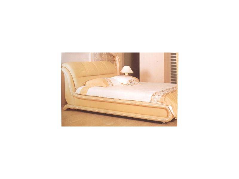 бежевая двуспальная кровать орхидея в Нижневартовске