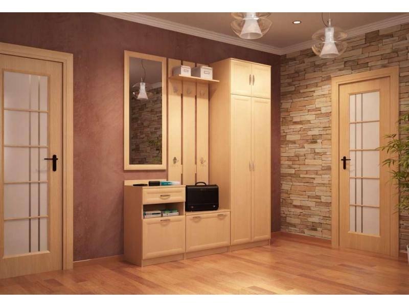 прихожая прямая мдф рамка в Нижневартовске