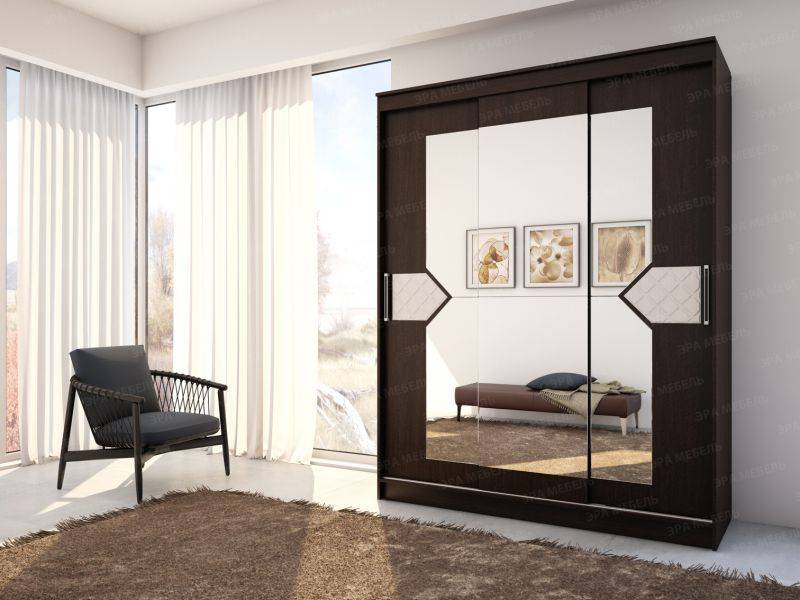 шкаф купе николь 3 дуб венге в Нижневартовске