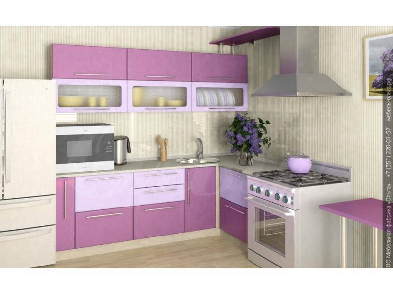 фиолетовая кухня сирень в Нижневартовске