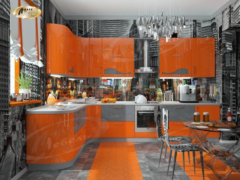 кухня угловая «city мегаполис» в Нижневартовске